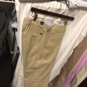 Facconable mens corduroy flat front